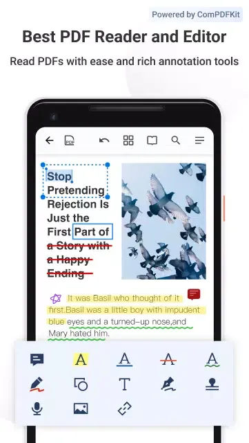 Скриншоты PDF Reader Pro