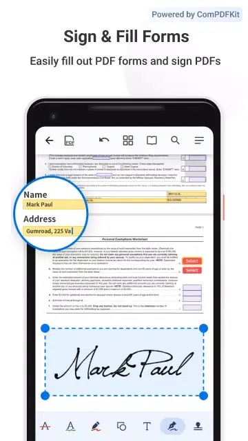 Скриншоты PDF Reader Pro