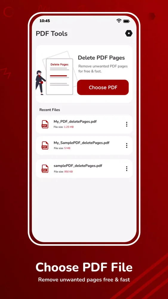 Remove Pages from PDF স্ক্রিনশট