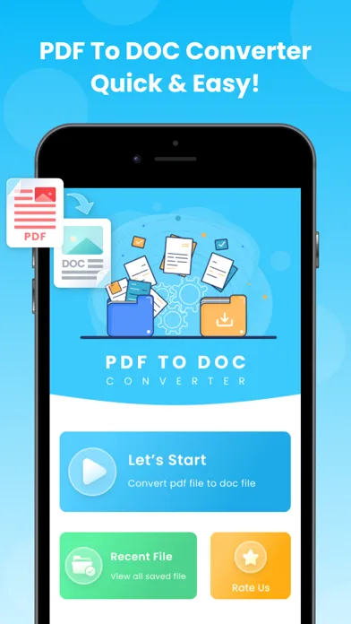 Скриншоты PDF to Document Converter
