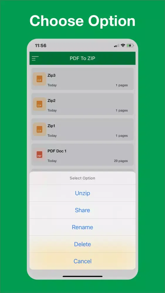 PDF To Zip : PDF Editor স্ক্রিনশট