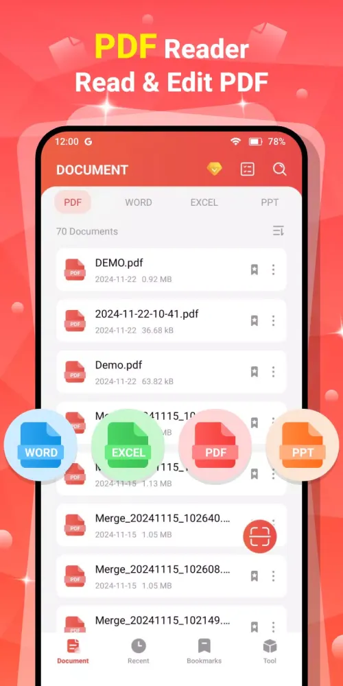 PDF Viewer : Read & Edit Screenshots