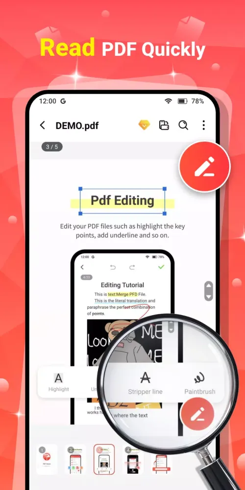 PDF Viewer : Read & Edit Screenshots