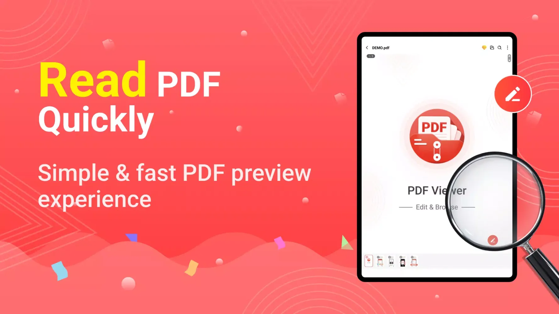 PDF Viewer : Read & Edit Screenshots