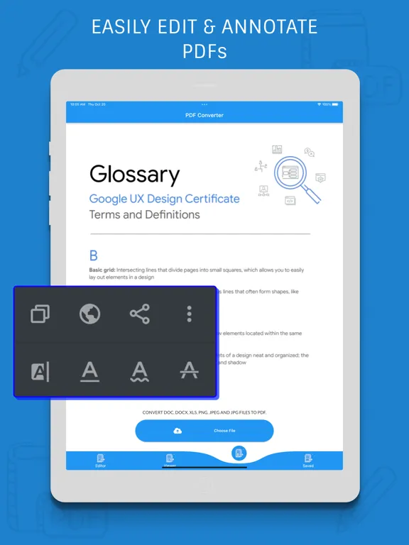 Tangkapan skrin PDF Viewer, Editor & Converter iPad 