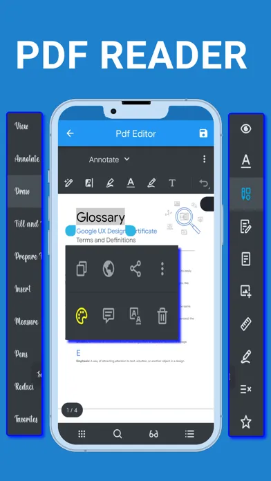 Tangkapan skrin PDF Viewer, Editor & Converter