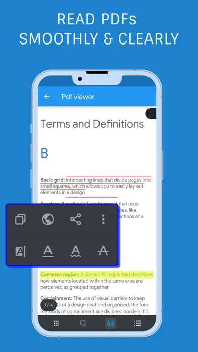 Tangkapan skrin PDF Viewer, Editor & Converter