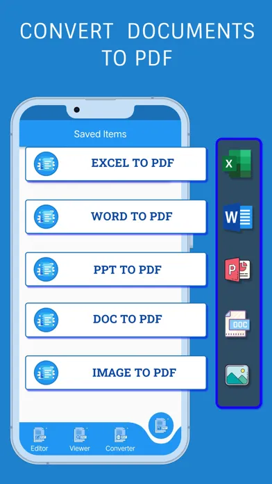 Tangkapan skrin PDF Viewer, Editor & Converter