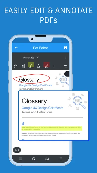 Tangkapan skrin PDF Viewer, Editor & Converter