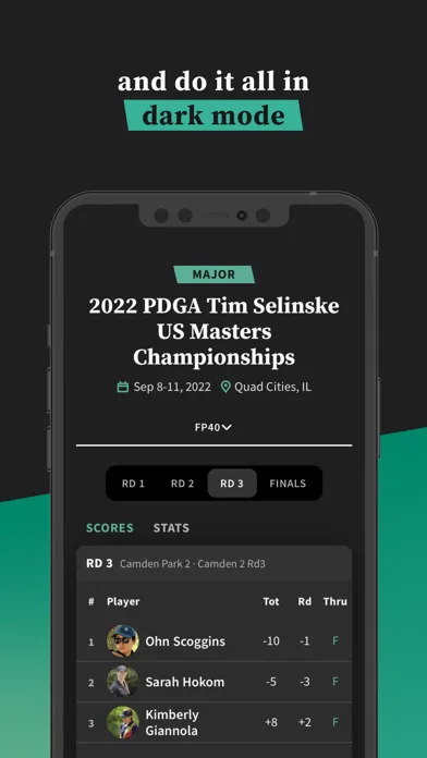 PDGA Live应用截图