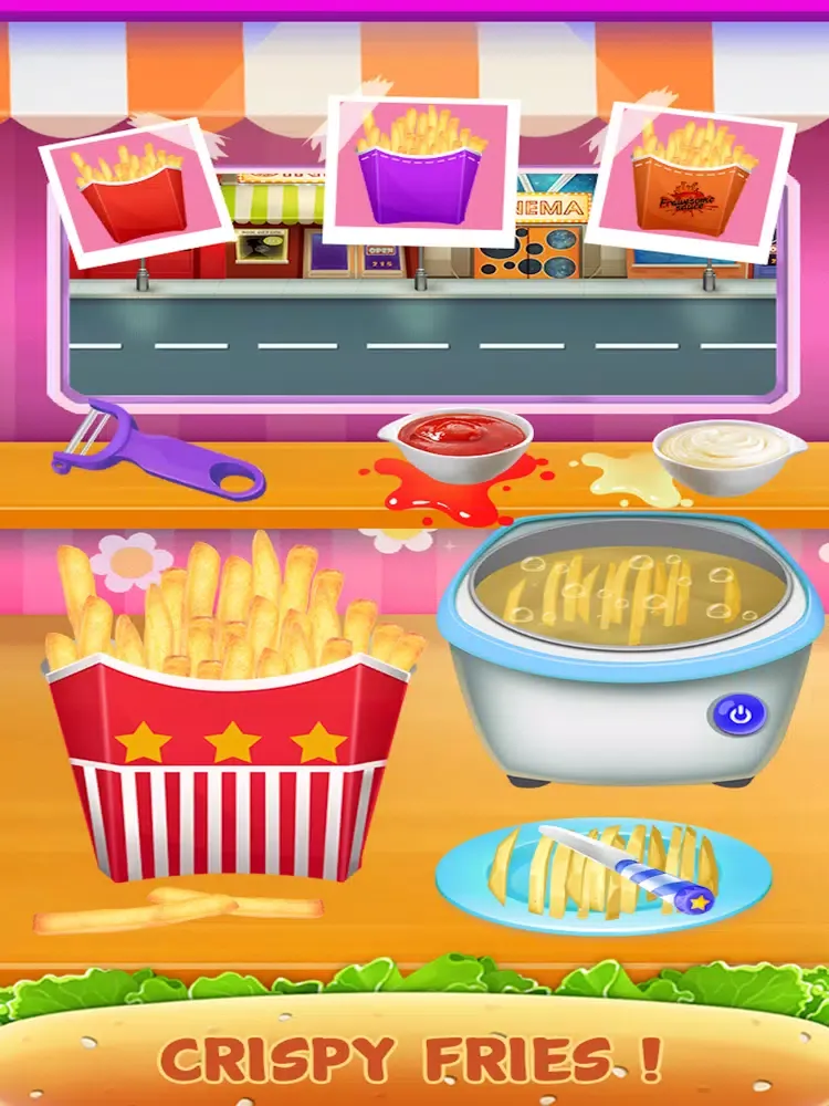My Burger Shop Game iPad  スクリーンショット