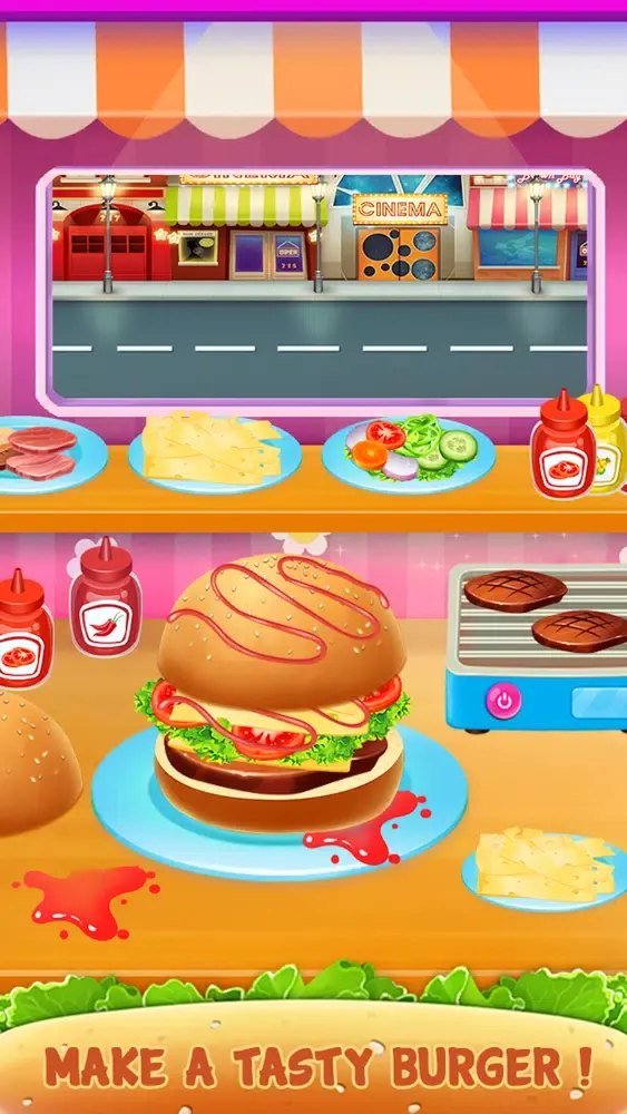 My Burger Shop Game スクリーンショット