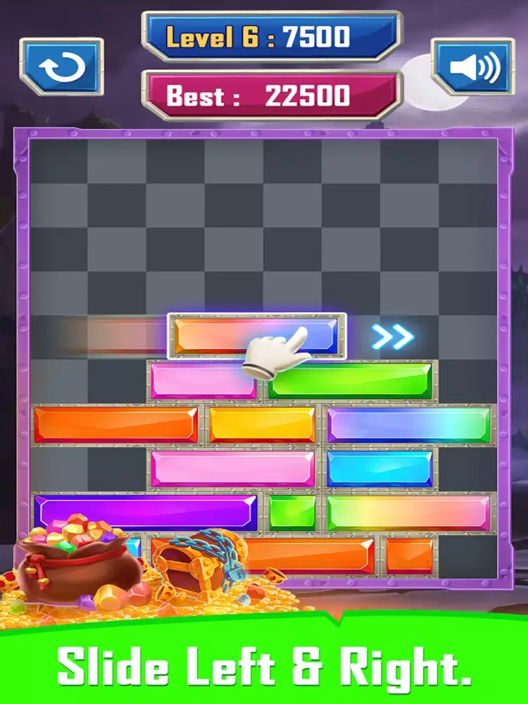 تصاویر Classic Jewel block Puzzle iPad 