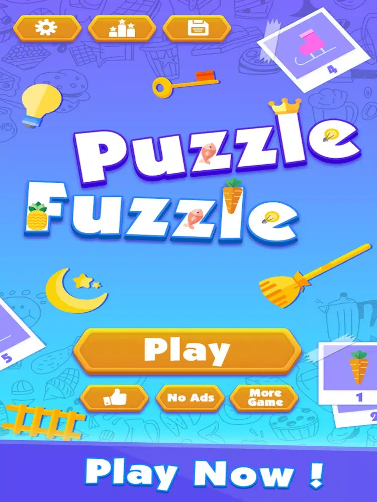 Zrzuty ekranu Puzzle Fuzzle Game iPad 