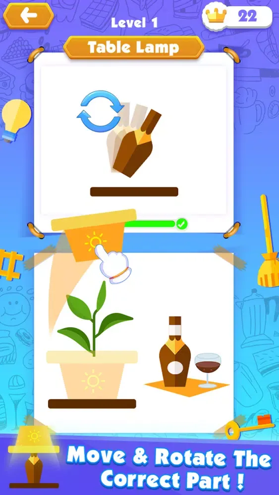 Zrzuty ekranu Puzzle Fuzzle Game