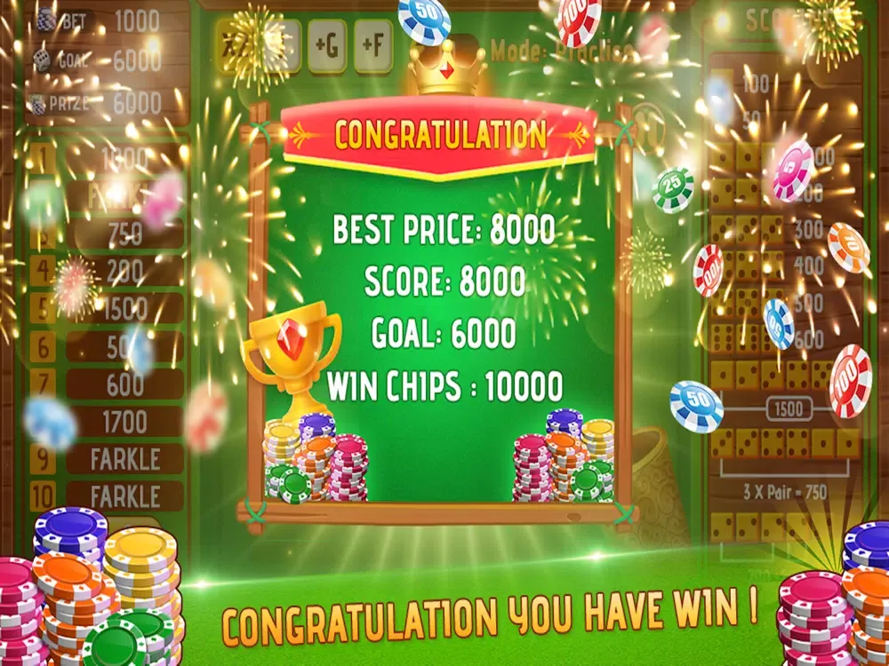 Royale Farkle King Game iPad  স্ক্রিনশট