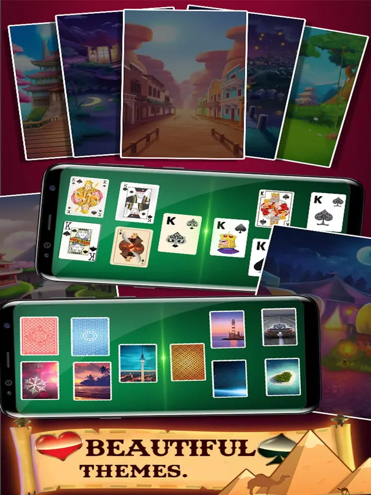 Capturas de pantalla de New Pyramid Solitaire Game iPad 