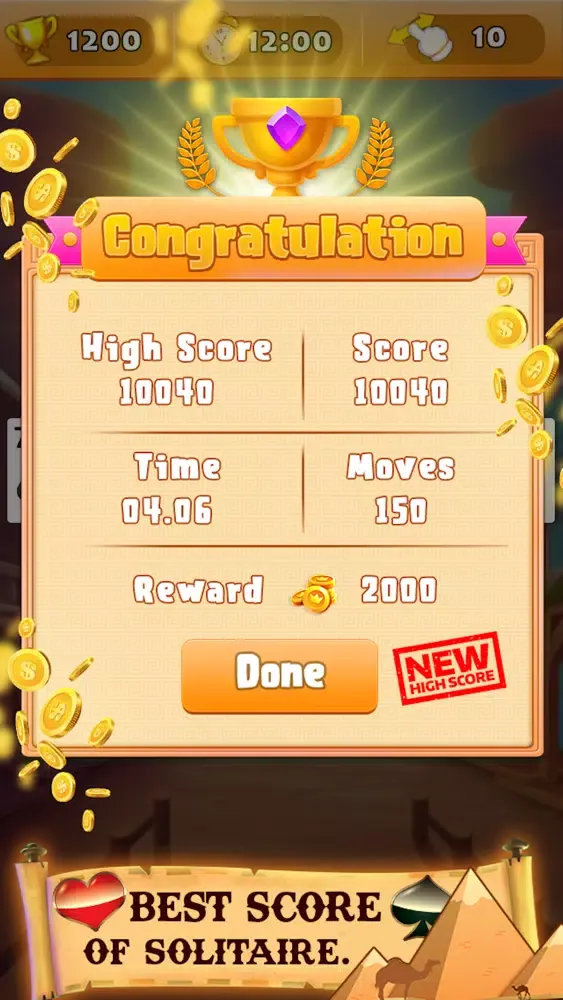 Capturas de pantalla de New Pyramid Solitaire Game