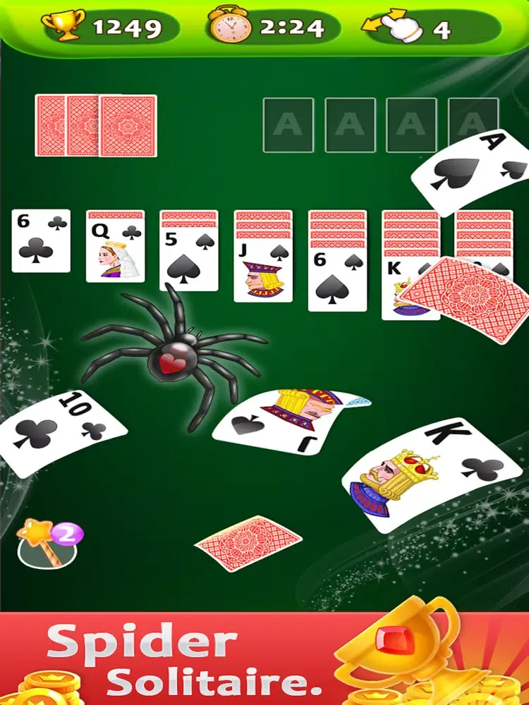Capturas de pantalla de New Spider Solitaire Classic iPad 
