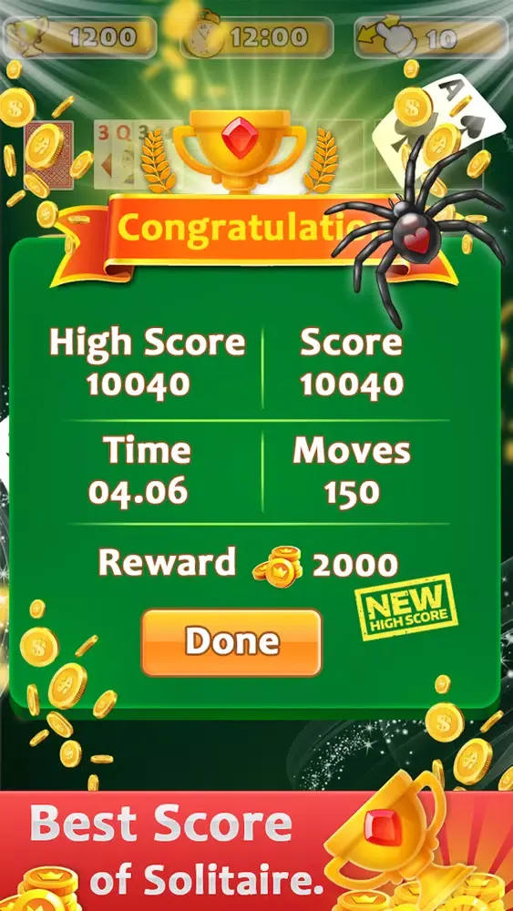 Capturas de pantalla de New Spider Solitaire Classic