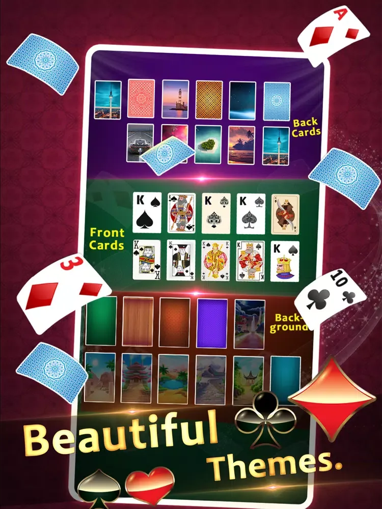 Classic Solitaire Freecell iPad  Screenshots