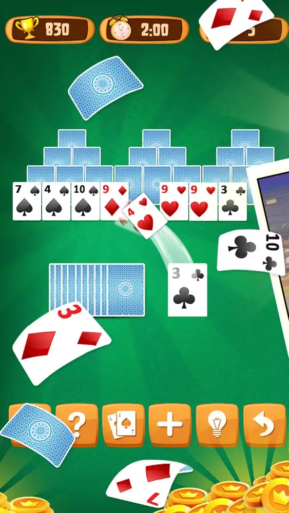 Screenshot di TriPeaks Classic Card Game