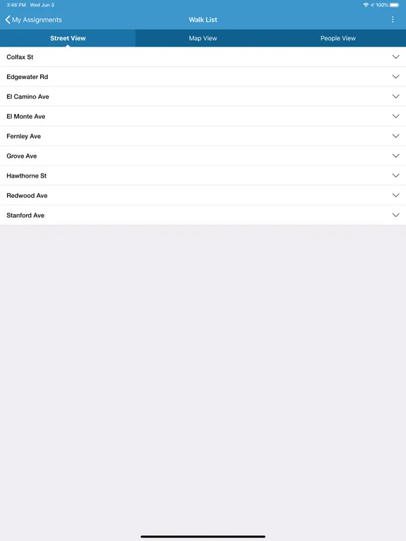 PDI Mobile Connect iPad  Screenshots