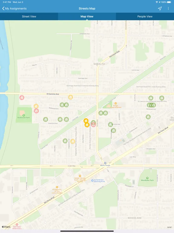 PDI Mobile Connect iPad  Screenshots
