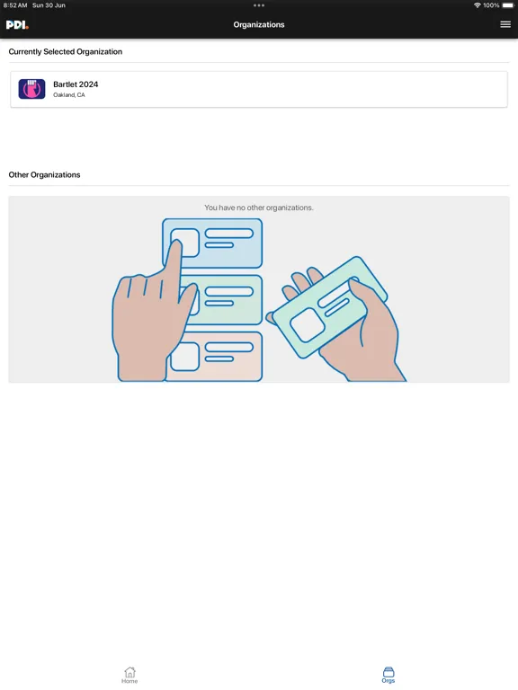 PDI Connect iPad  Ekran Görüntüleri