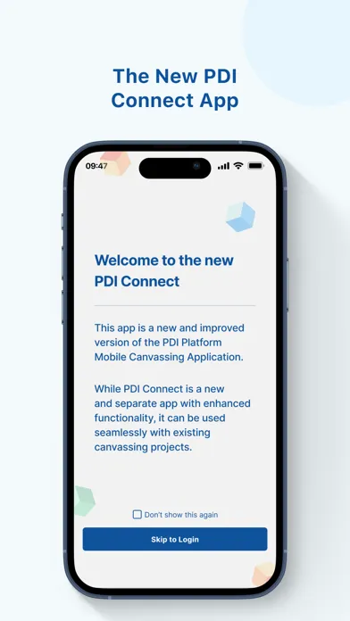 PDI Connect Ekran Görüntüleri