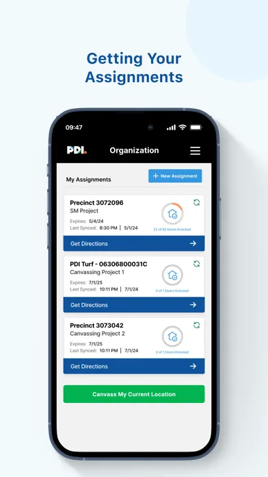 PDI Connect Ekran Görüntüleri