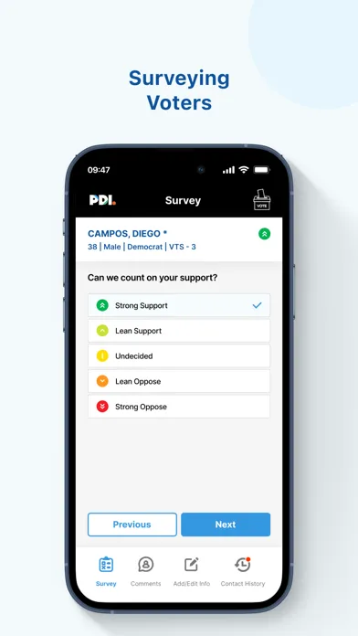 PDI Connect Ekran Görüntüleri