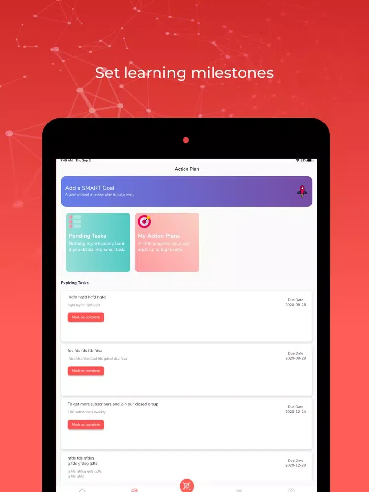 Zrzuty ekranu Ranhill SAJ Water Academy iPad 