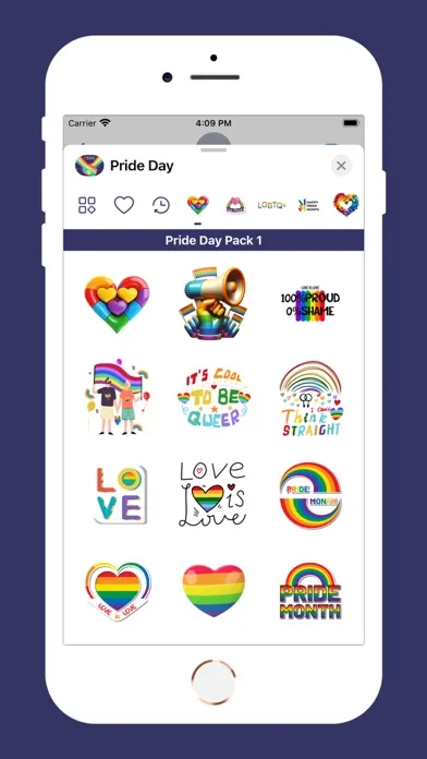 Ảnh chụp màn hình của Pride Day : Pride Month