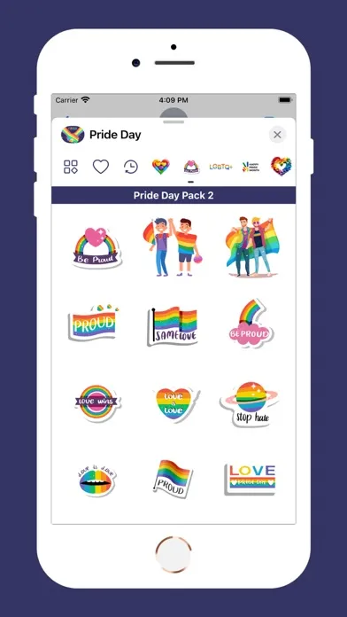 Ảnh chụp màn hình của Pride Day : Pride Month