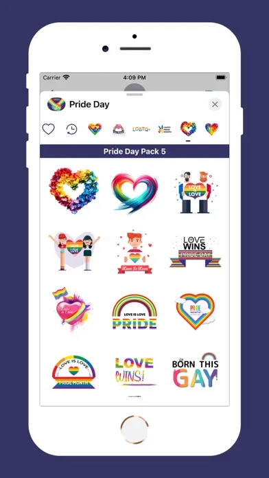 Ảnh chụp màn hình của Pride Day : Pride Month