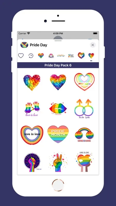Ảnh chụp màn hình của Pride Day : Pride Month