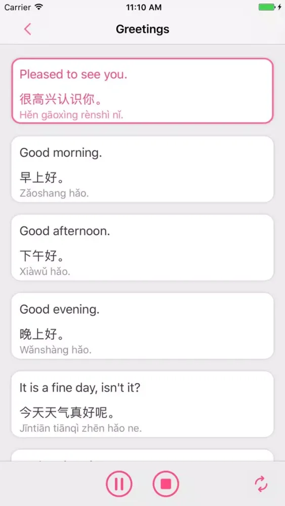 Learn Chinese Mandarin - China Guide Phrasebook 스크린샷