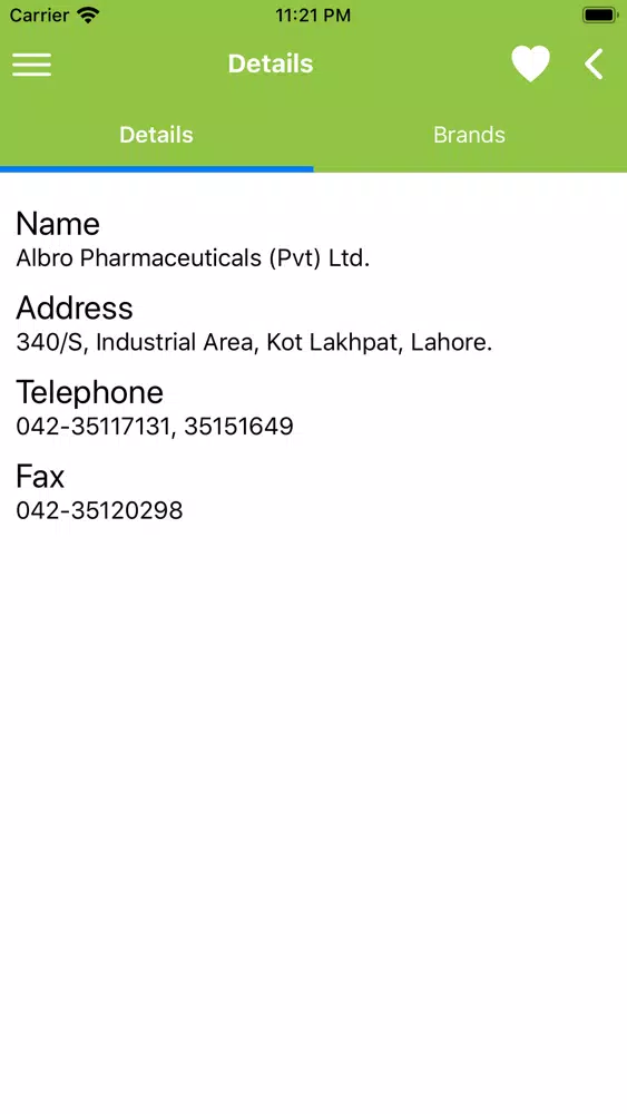 Pakistan Drug Manual Ekran Görüntüleri