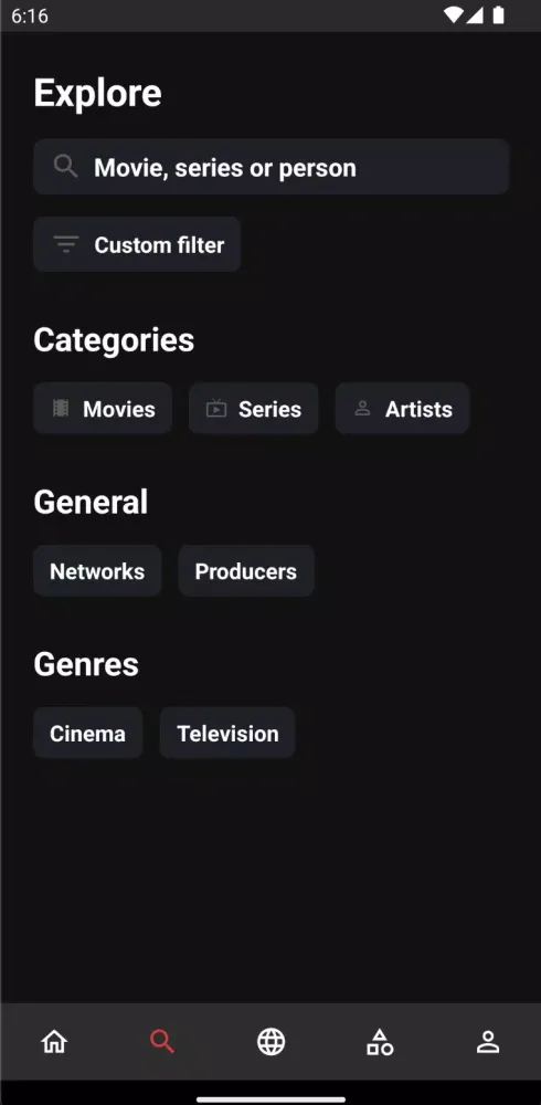 Tangkapan layar Metro Movie Database