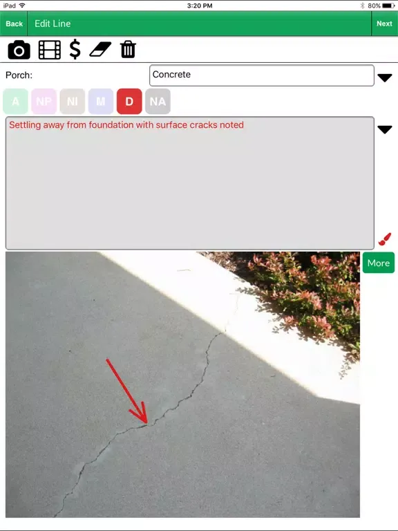 Palm-Tech Home Inspection App iPad  スクリーンショット