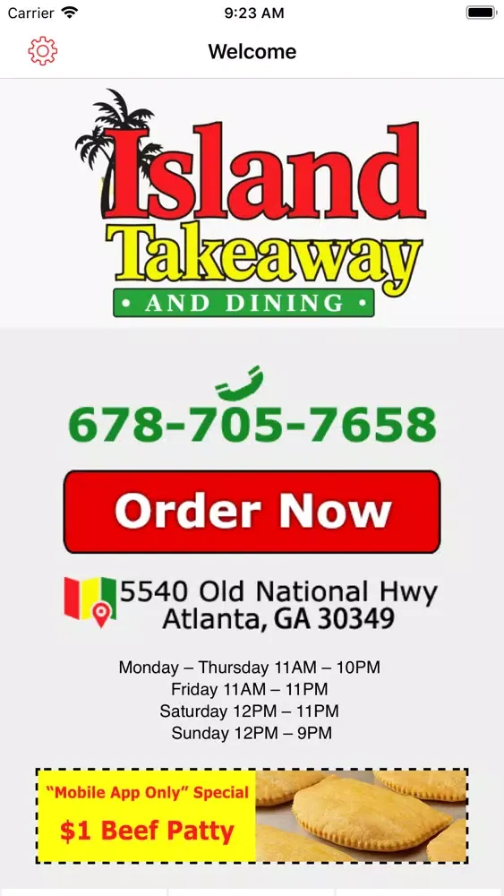 Screenshot di Island Takeaway & Dining ATL