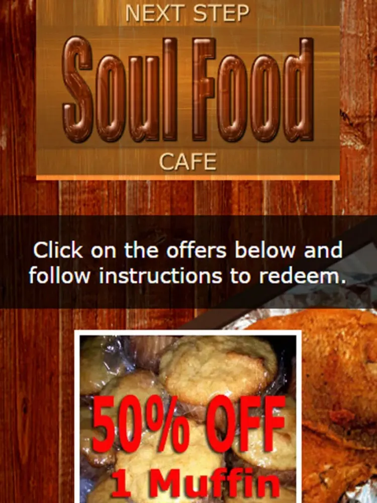 Next Step Soul Food Cafe iPad  Screenshots
