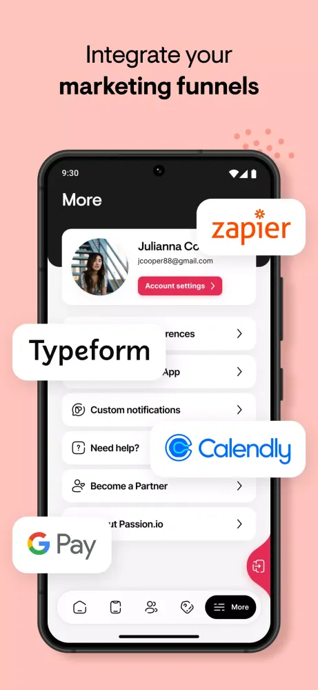 Passion.io Screenshots