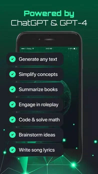 Скриншоты iChatBot: AI Chatbot Assistant