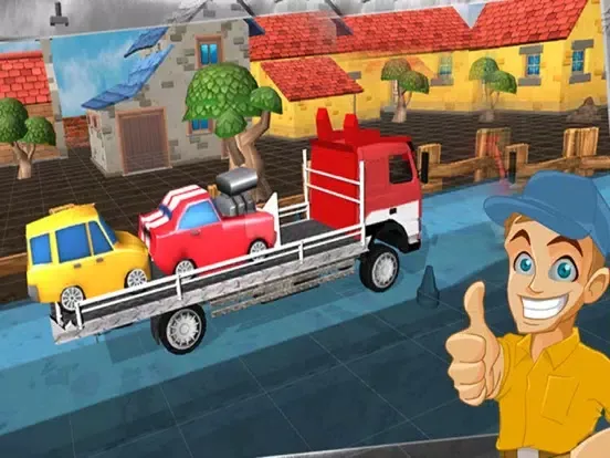 Capturas de pantalla de car carrier trailer truck iPad 