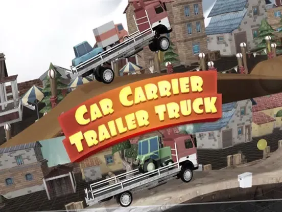 Capturas de pantalla de car carrier trailer truck iPad 