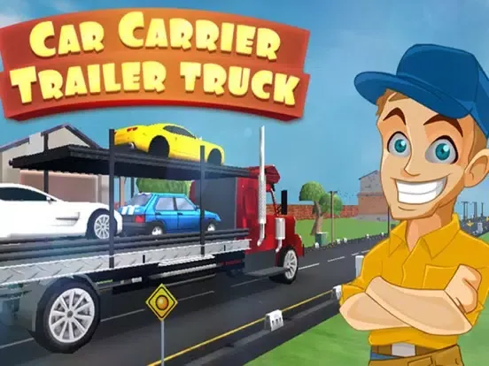 Capturas de pantalla de car carrier trailer truck iPad 