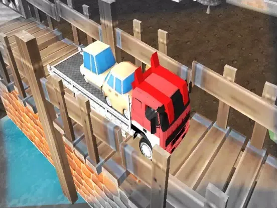 Capturas de pantalla de car carrier trailer truck iPad 