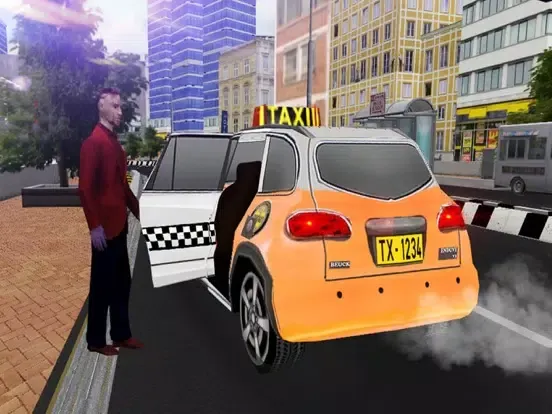 Zrzuty ekranu Miami City Taxi 3D iPad 